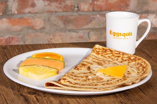 Crepe aux trois fromages / Three Cheese crepe