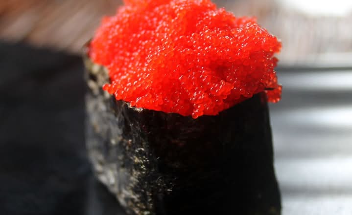 Masago (Smelt roe) Sushi(2)