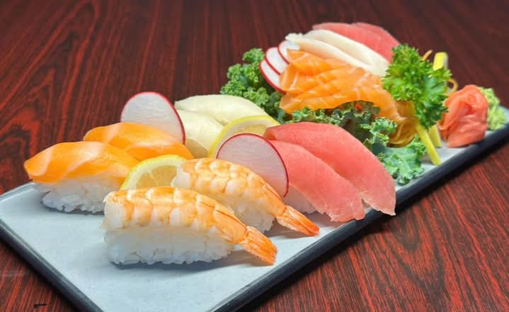 Sushi and Sashimi Appetizer 16pcs