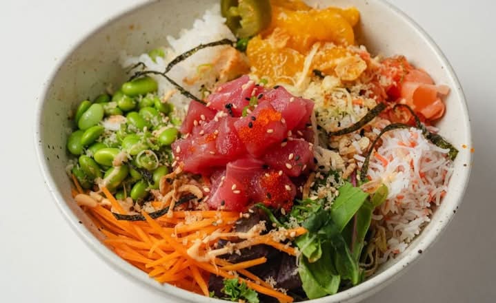 Ahi Tuna Poke Bowl