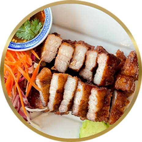 Moo Krob Tood Nam Pla