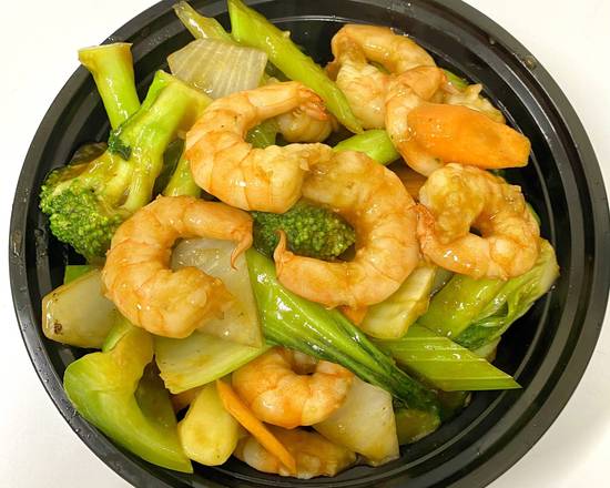 Shrimp With Mixed Vegetables