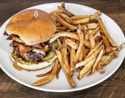 Mushroom Swiss Burger