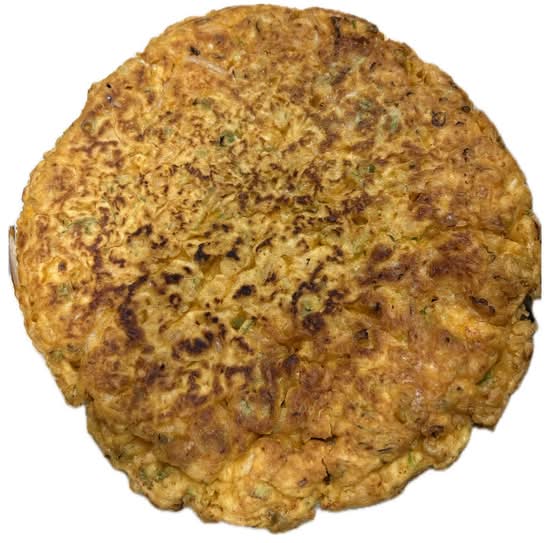 S16. Kimchi Pancake (김치전)