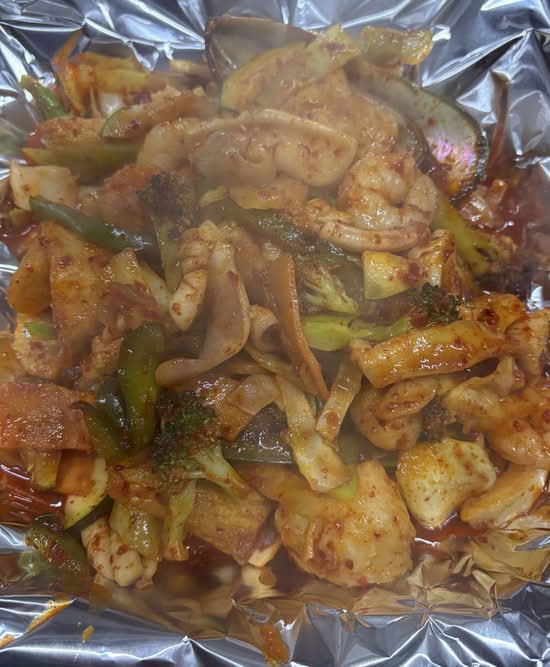 S2. Stir Fry Seafood Deluxe