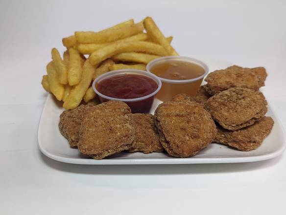 Chicken Nuggets (5 Pieces) with Fries & Drink