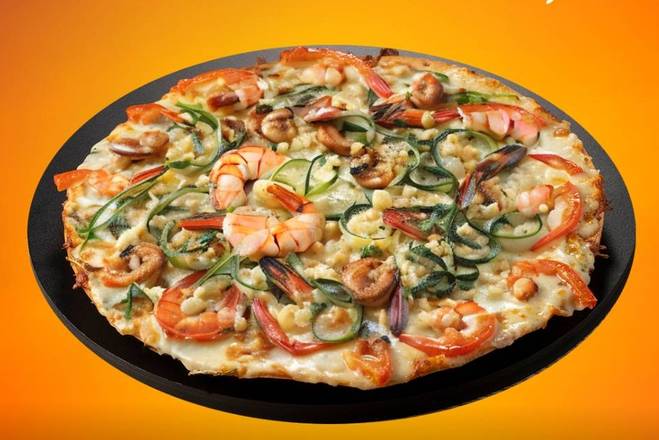 Pizza Fruit de Mer / Seafood Pizza