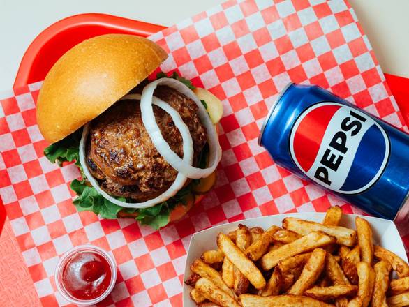 Double burger classique/Double Burger Classic