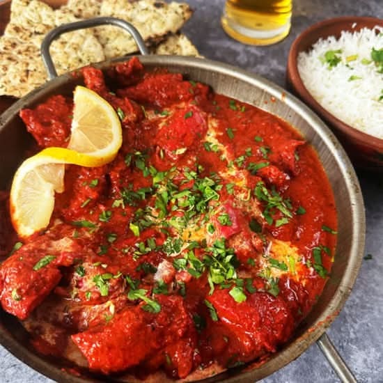 Chicken Tikka Masala + 1 Free Butter Naan