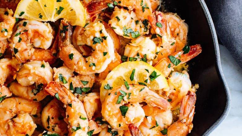 Butter Garlic Prawns