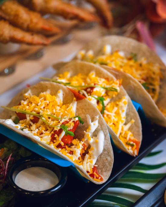 Butter Chicken Tacos (3 Tacos)