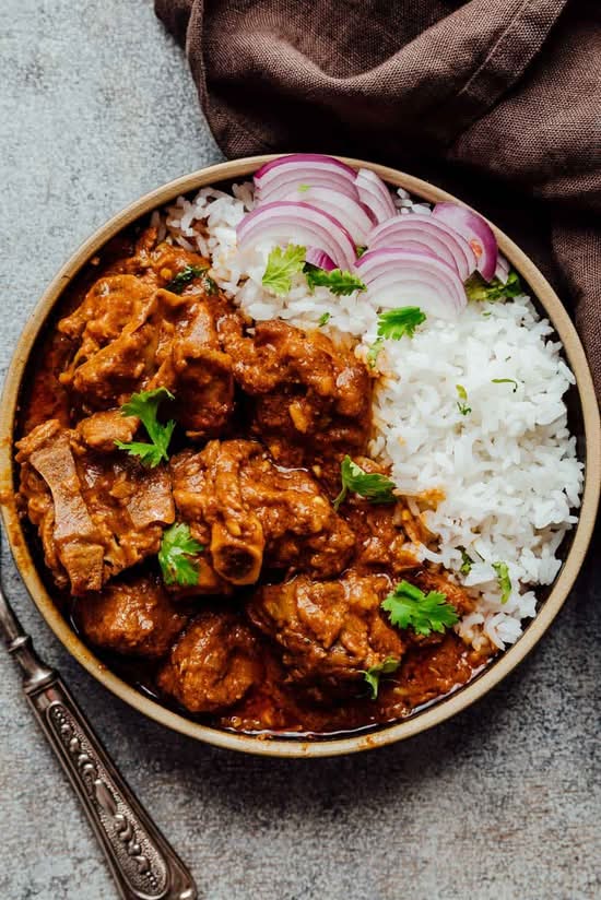 Goat Curry Combo