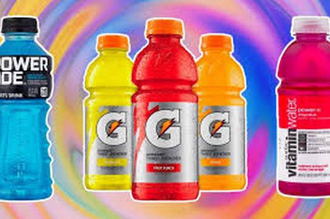 Powerade -gatorade and vitamin water