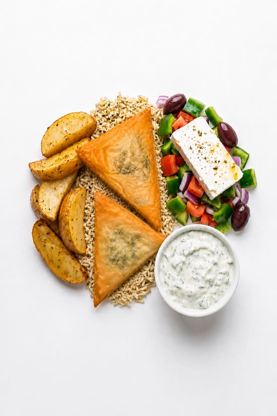 Spanakopita Plate