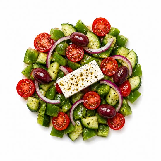 Full Greek Salad (Horiatiki Salata)