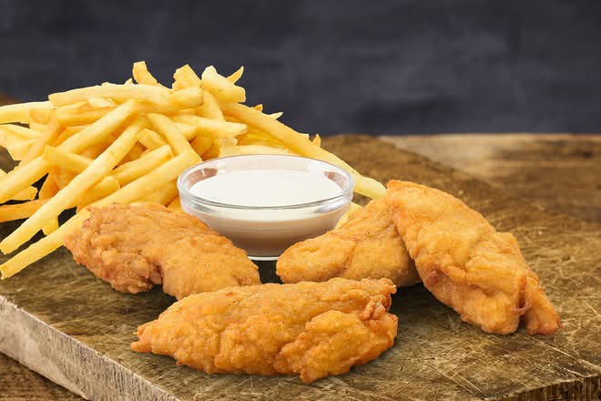 CHICKEN STRIP BASKET