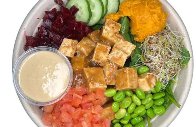 Miso Lemongrass Tofu Bowl