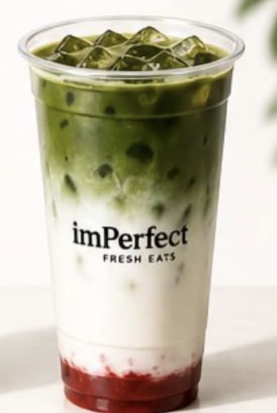 Strawberry Matcha Latte