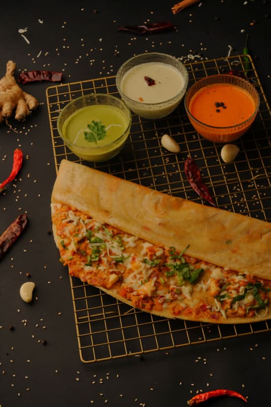 tandoori paneer dosa