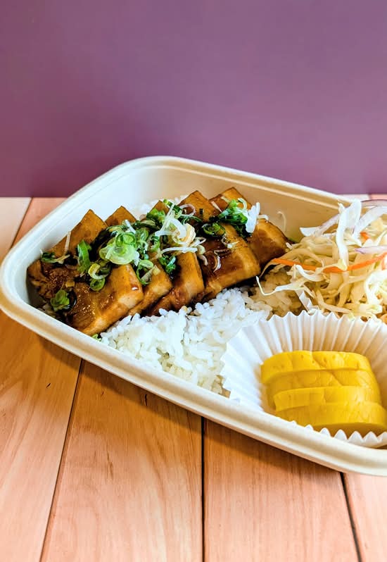 Pork Belly Bento