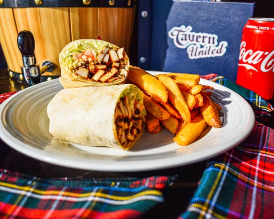 Cajun Chicken Wrap