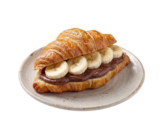 Banana Nutella Croissant