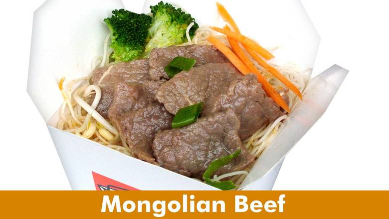 13. Mongolian Beef Noodles