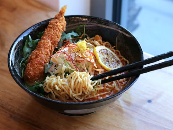 Spicy Salmon Ramen