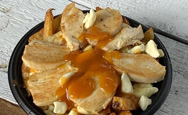 Poutine Poulet grillé.