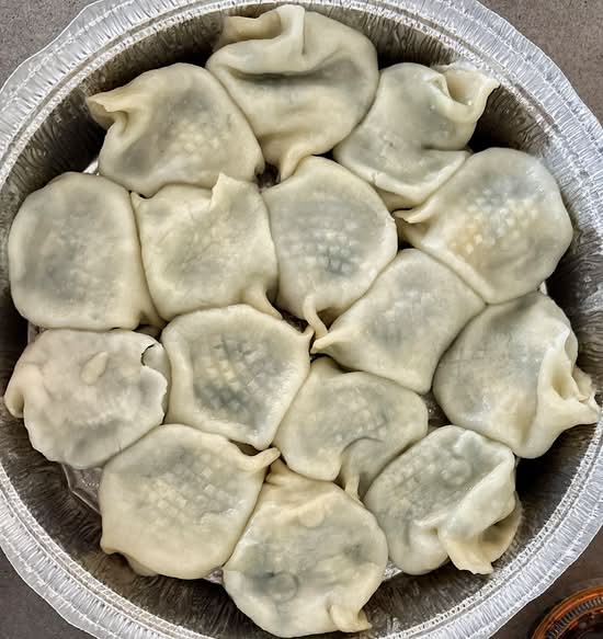 #13 Dumplings aux poireau, tofu, et vermicelle / Leek, Tofu, and Vermicelli Dumplings