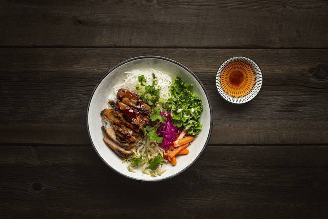 Vermicelles au poulet BBQ / BBQ Chicken Vermicelli