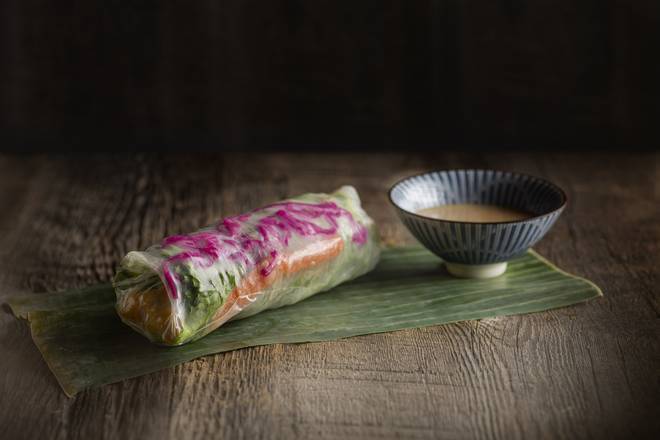 Rouleau de printemps au porc effiloché / Spring Roll with Pulled Pork