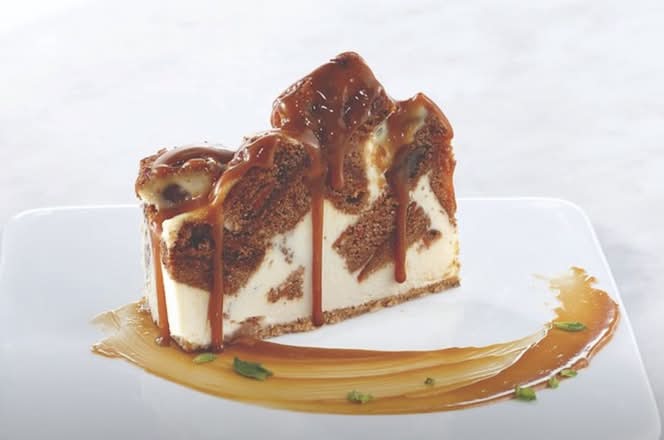 Carrot Caramel Cheesecake