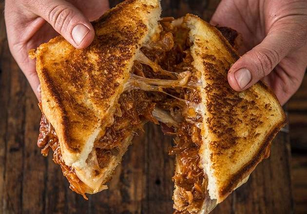 Pull Pork Grill Cheese