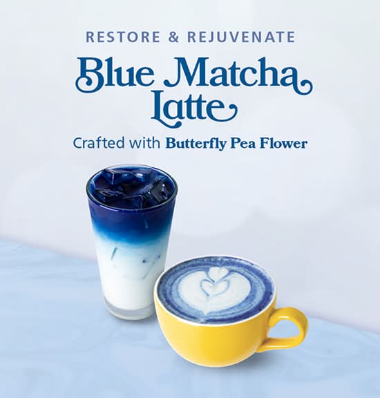 Blue Matcha Latte