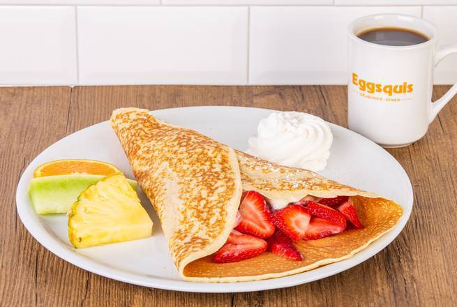 Crepe Fraises / Strawberry crepe