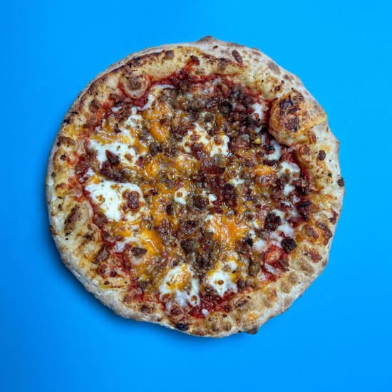 Bacon Cheeseburger Pizza