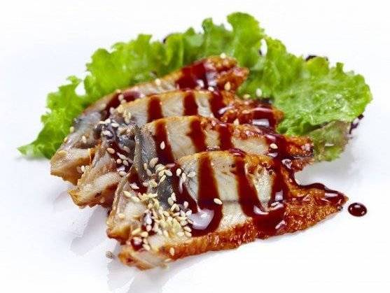 BBQ Eel Sashimi (5 pcs)