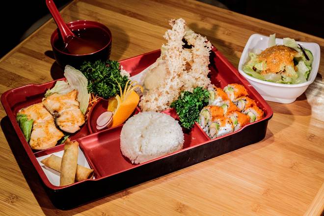 Salmon Bento Box