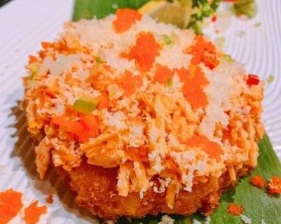 Spicy Crab Meat Pizza