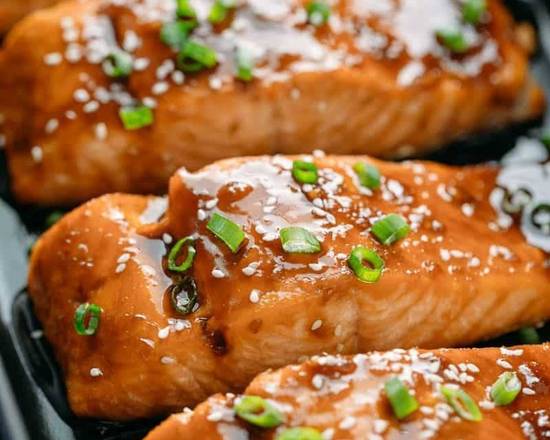 Salmon Teriyaki Dinner