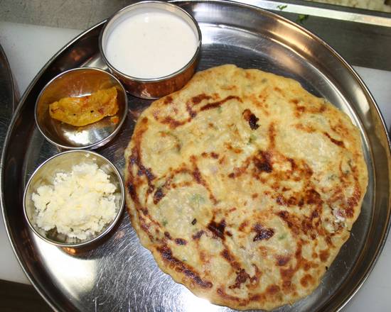 Paneer Parantha Meal (Available 10Am-6:30Pm)