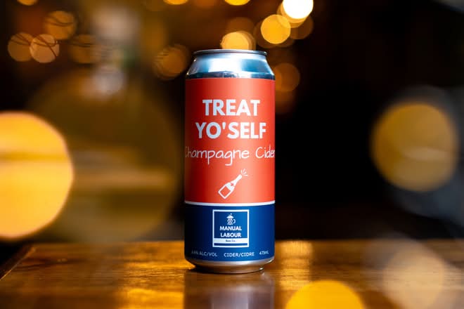 Treat Yo’self Champagne Cider by Manual Labour(473ml)