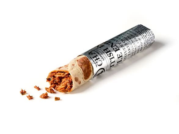 Butter Chicken Roll