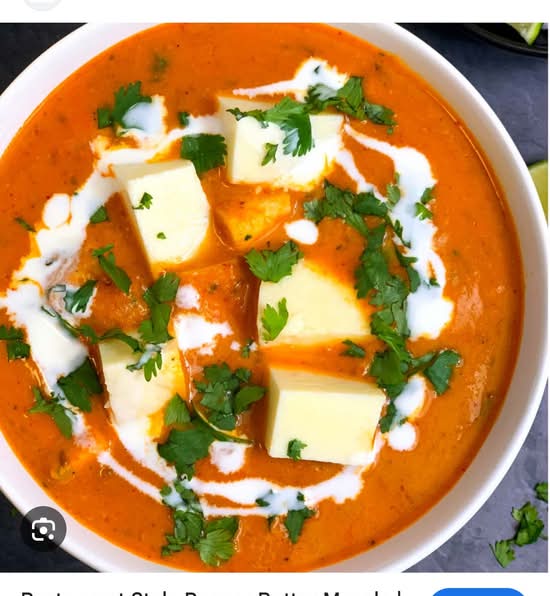 Paneer Tikka Butter Masala