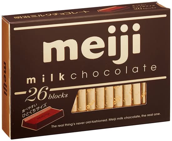 MEIJI MILK CHOCOLATE 26 pcs in 1 box