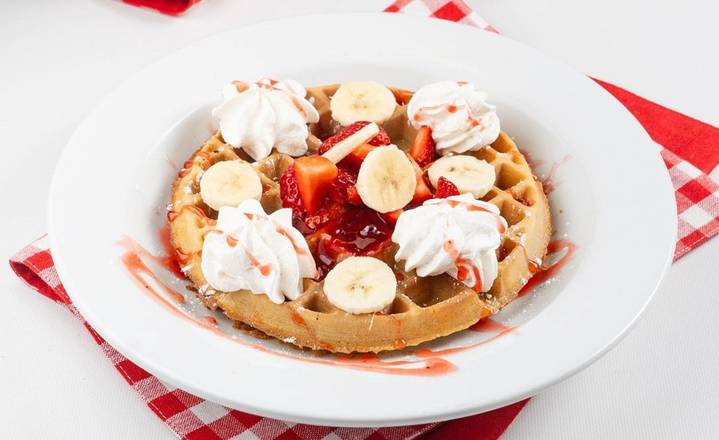 Strawberry Banana Waffle*