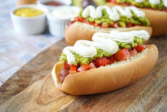 Hot-dog complet