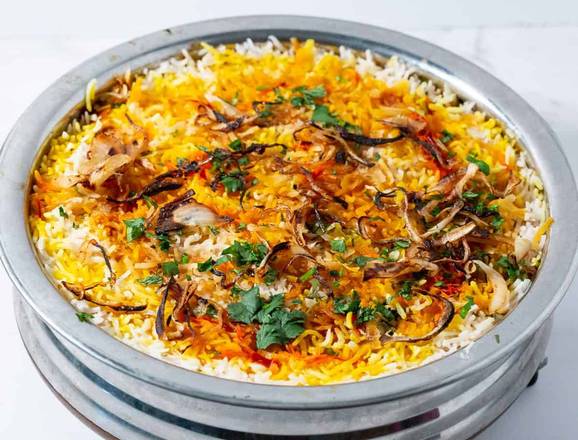 Chicken Dum biryani med.Half  tray