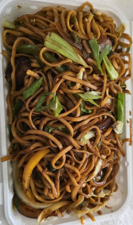 Veg Manchurian Noodles